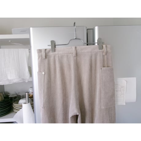 TOZAOU / Bay Window Pants *Cream