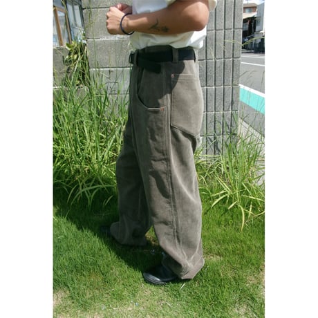 ABELIA EDWARD GOUCHA / ECHO PANTS CORDUROY *BEIGE