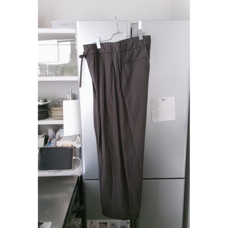 Blanc YM / COTTON NYLON BROWSING PANTS *Taupe