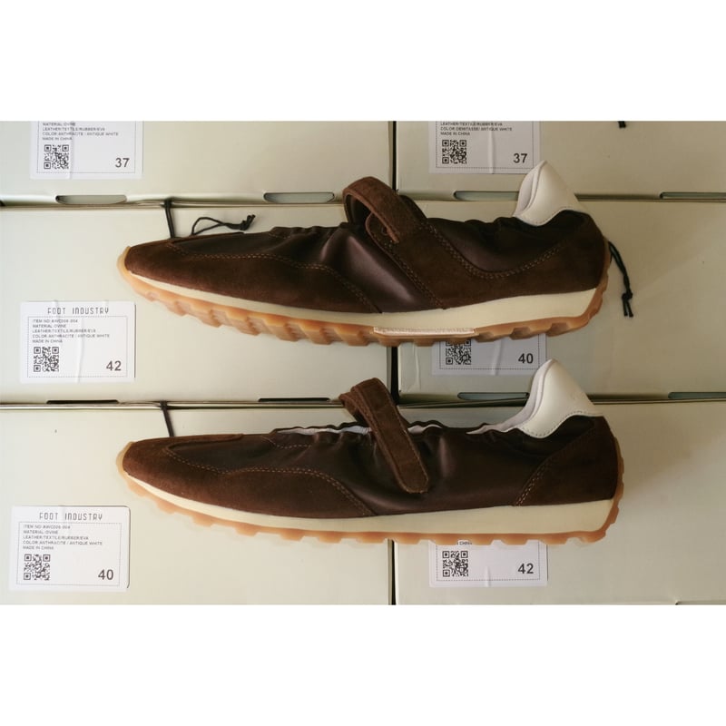 FOOT INDUSTRY / MARY JANE *DARK BROWN/ ANTIQUE