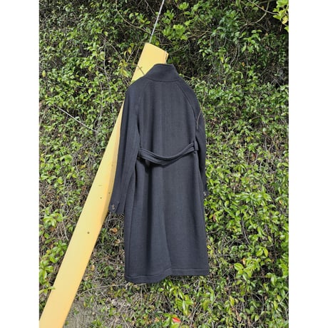 TOZAOU / Stand Collar Coat *BLACK