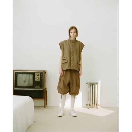 Blanc YM / Ripstop Wide Pants *Gold