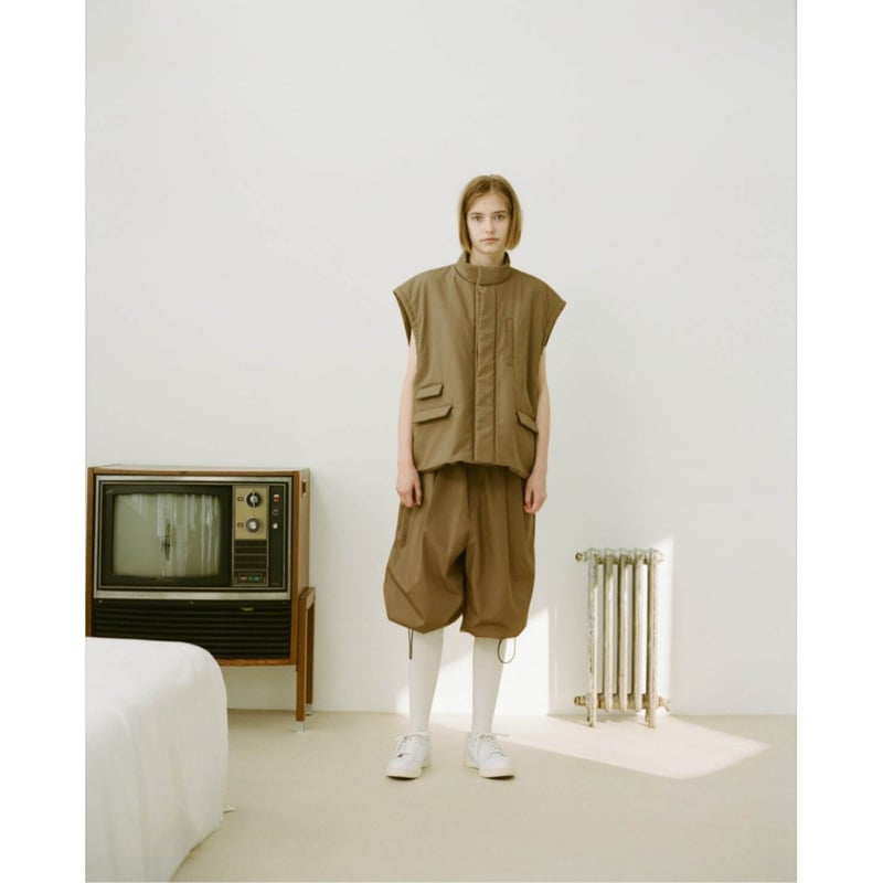Blanc YM / Ripstop Wide Pants *Gold | AVET