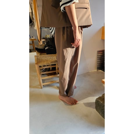 Blanc YM / Ripstop Wide Pants *Gold