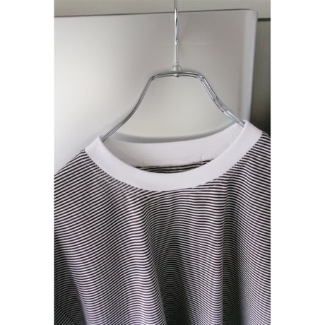 ABELIA EDWARD GOUCHA / CLASSIC T-SHIRT BORDER *BROWN