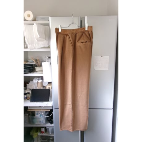 Rich I / TUCK SWEAT PANTS *BROWN
