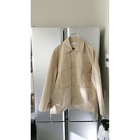 MY___ /  OVERSIZED WORK BLOUSON *BEIGE