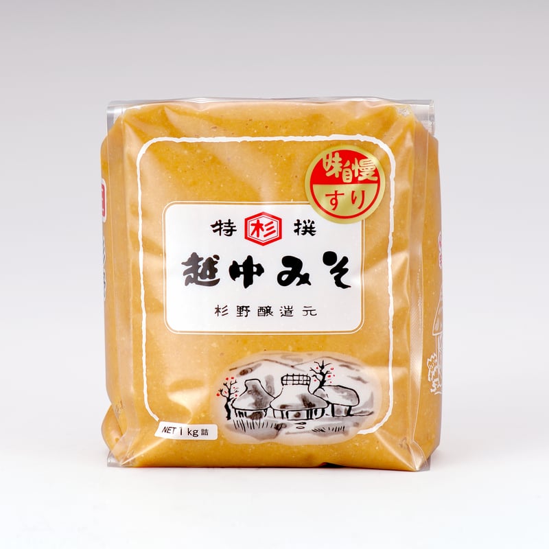越中みそ スリ 1㎏ガセット袋 | suginomiso's STORE