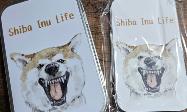 犬イラスト小物入れ あにまる堂