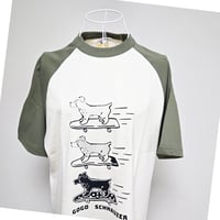 シュナウザー　GOGOシュナ　Tシャツ　前面印刷タイプ