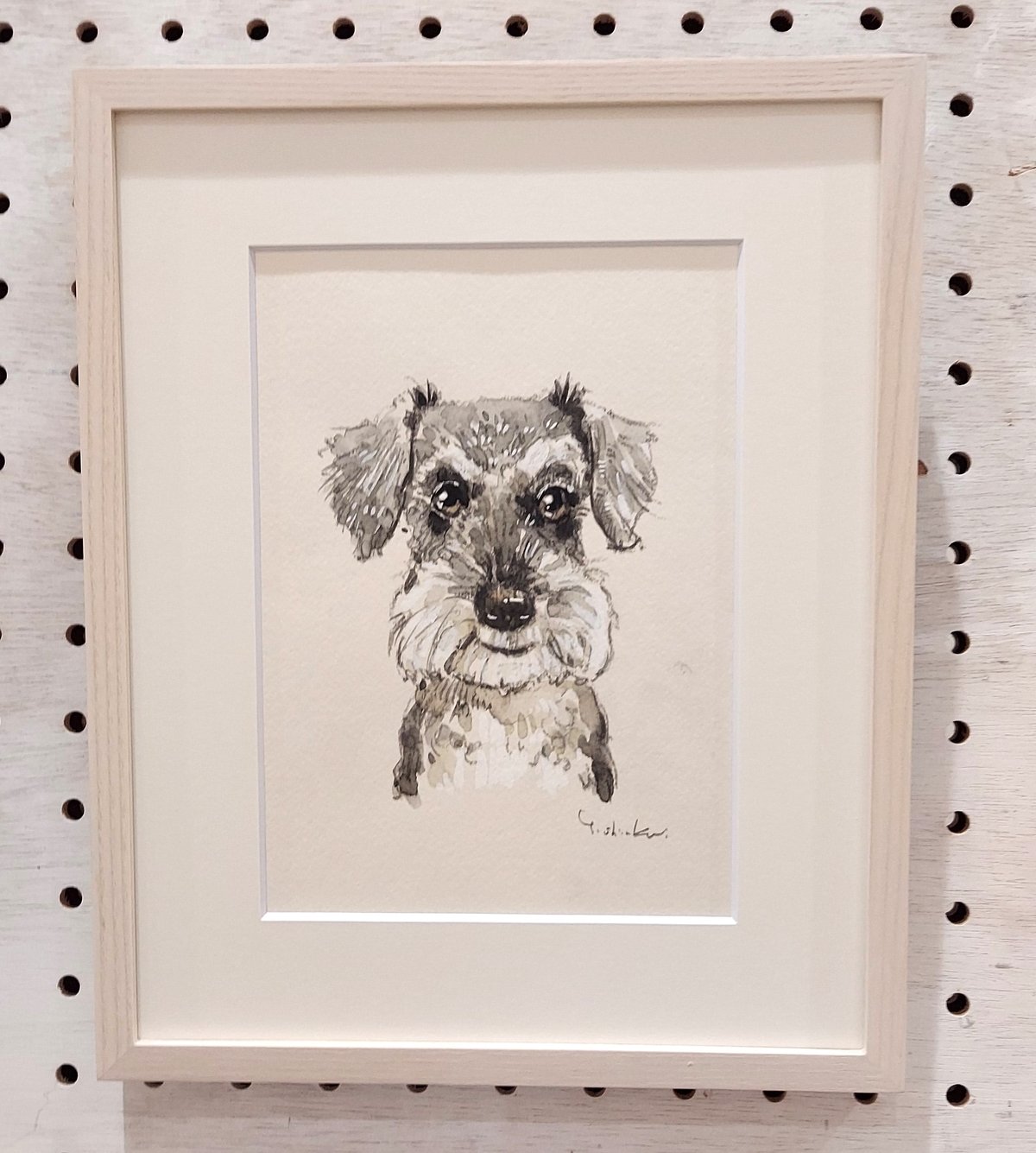 m様イラスト制作専用ページ ペットイラスト制作 SMサイズプラン（一頭制作 背景なし） | あ