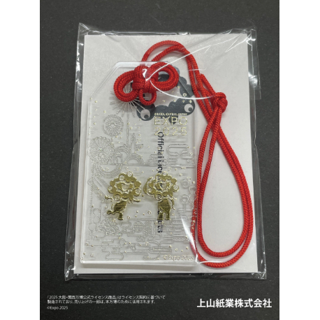 ミャクミャク アクリルお守り(箔押し) | UpMount