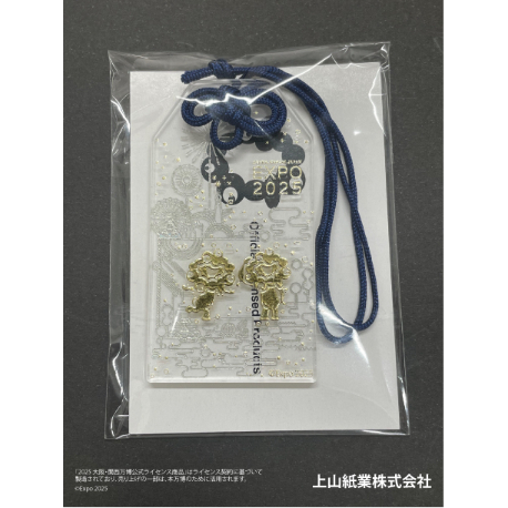 ミャクミャク アクリルお守り(箔押し) | UpMount