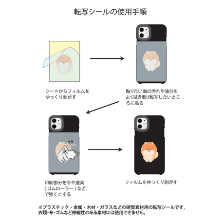 ミャクミャク 転写シール