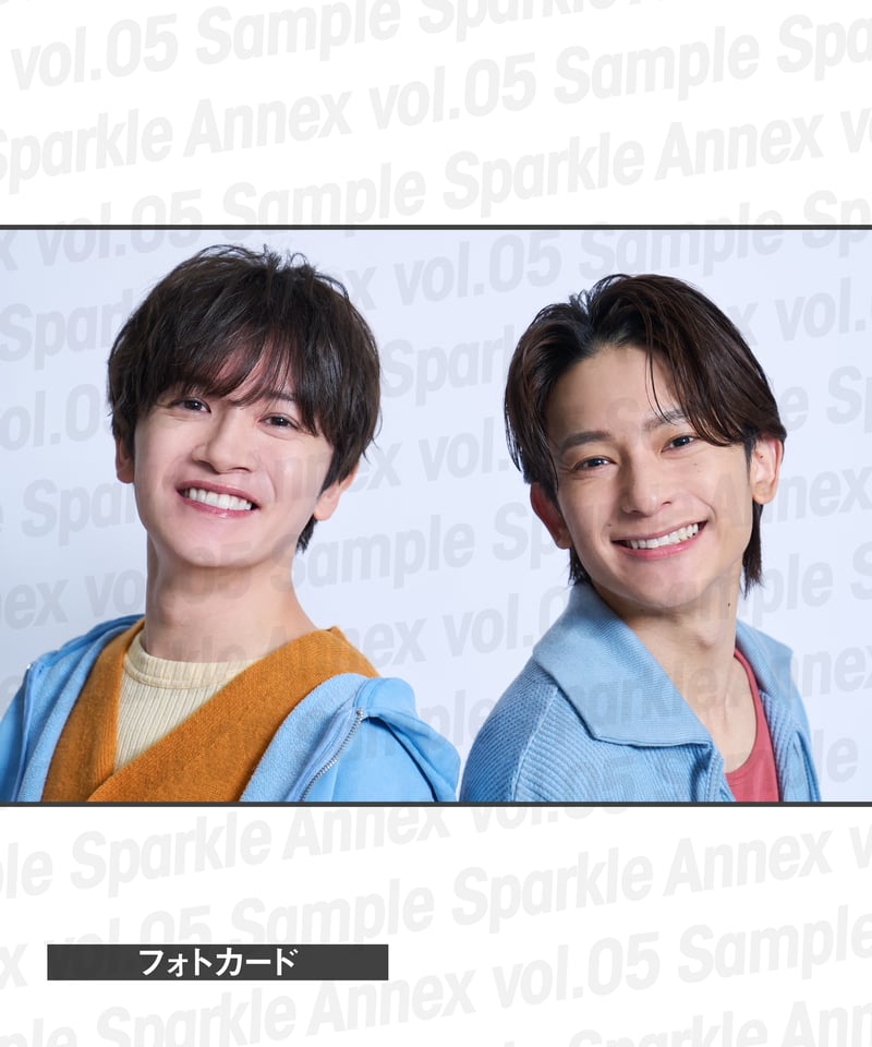 Sparkle Annex vol.05』橋本祥平×小西成弥 限定版・通常版 | MEDIA