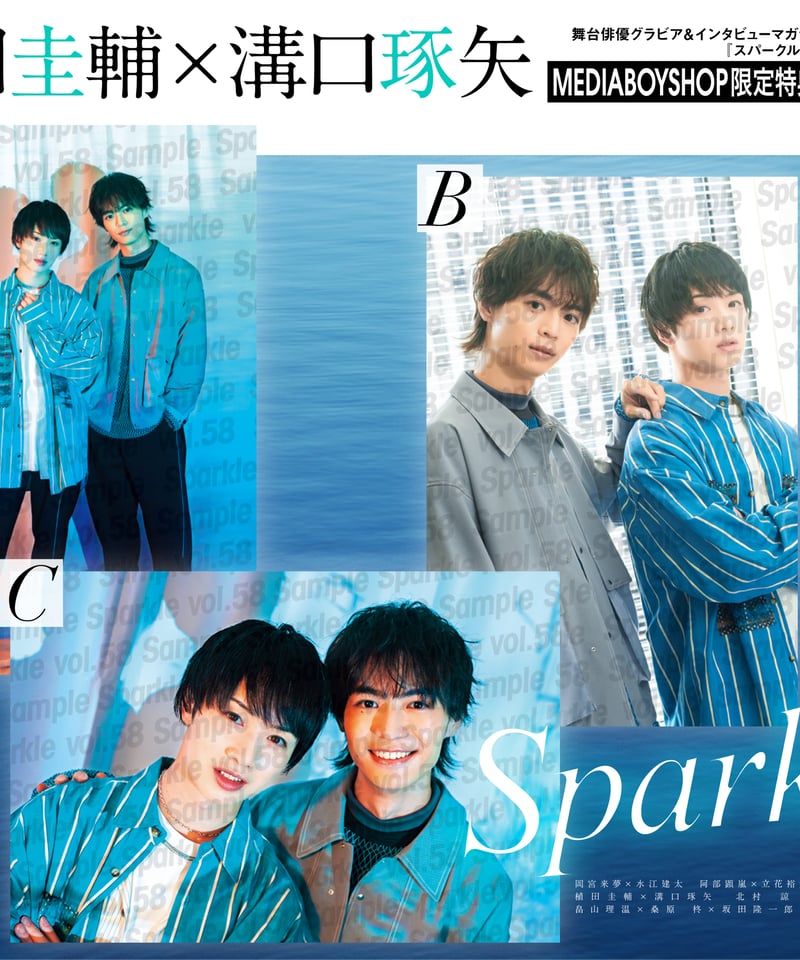 Sparkle vol.58』【MEDIABOY SHOP限定特典：植田圭輔×溝口琢矢