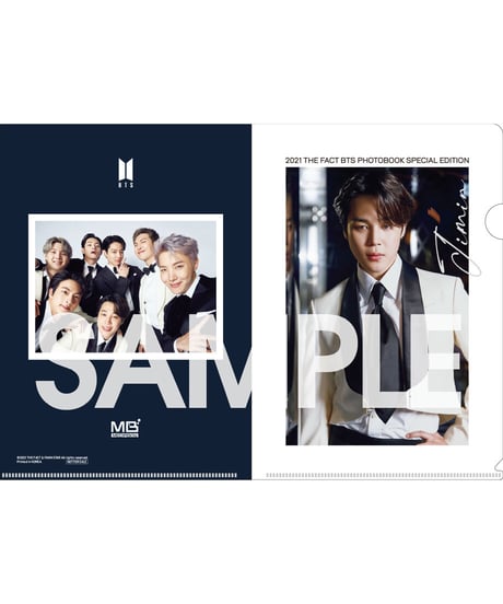 2021 THE FACT BTS PHOTOBOOK SPECIAL EDITION