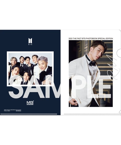 2021 THE FACT BTS PHOTOBOOK SPECIAL EDITION