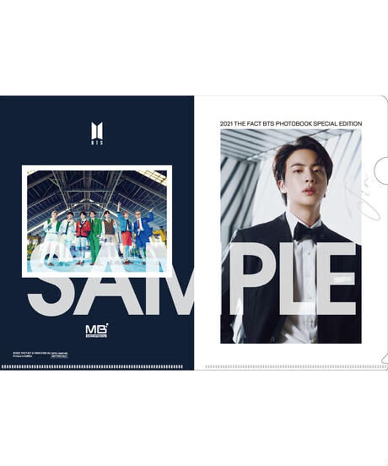 スペシャル限定ポスター付】2021 THE FACT BTS PHOTOBOOK SPECI