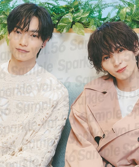 『Sparkle vol.56』【MEDIABOY SHOP限定特典：宮崎 湧×梶田拓希ポストカードB】