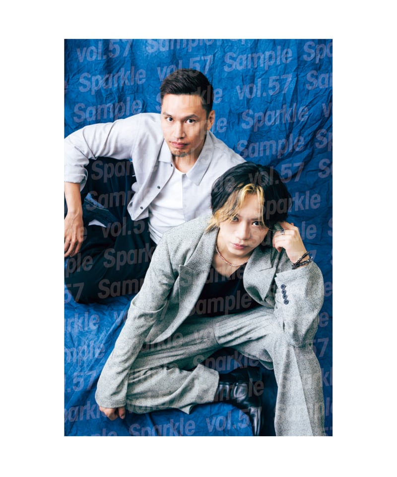 Sparkle vol.57』【MEDIABOY SHOP限定特典:佐藤流司×小柳 心 Sparkle vol.57』【MEDIABOY SHOP限定特典:佐藤流司×小柳 心