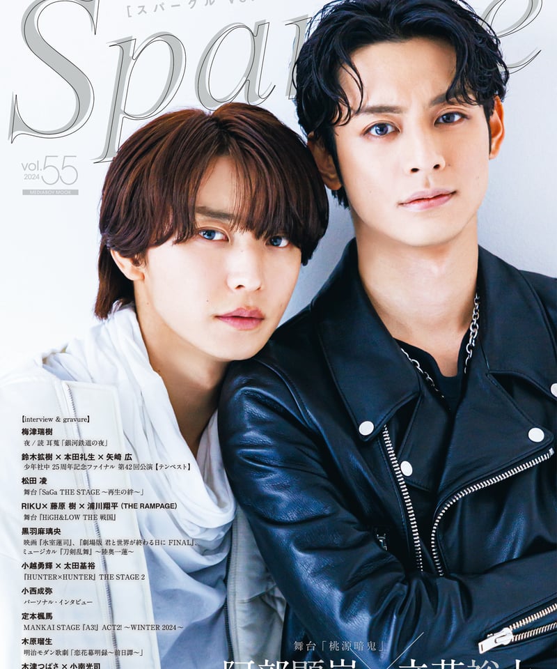 Sparkle vol.55』【MEDIABOY SHOP限定特典：鈴木拡樹×本田礼生×矢崎