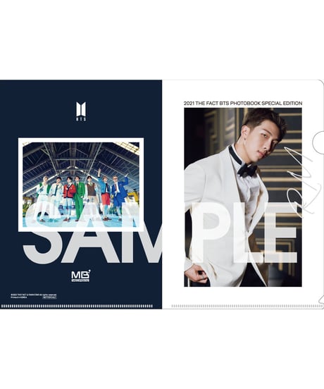 2021 THE FACT BTS PHOTOBOOK SPECIAL EDITION