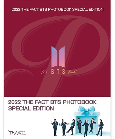 2022 THE FACT BTS PHOTOBOOK SPECIAL EDITION
