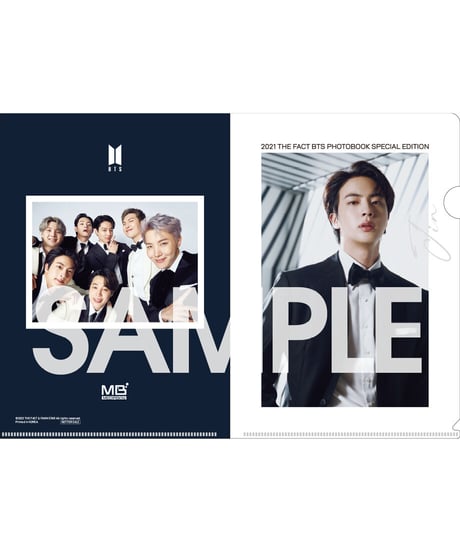 2021 THE FACT BTS PHOTOBOOK SPECIAL EDITION