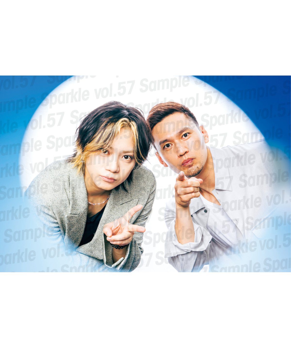 Sparkle vol.57』【MEDIABOY SHOP限定特典:佐藤流司×小柳 心 Sparkle vol.57』【MEDIABOY SHOP限定特典:佐藤流司×小柳 心