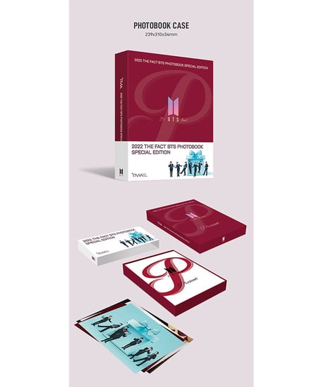 2022 THE FACT BTS PHOTOBOOK SPECIAL EDITION