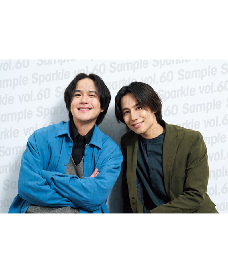 長田光平 sparkle vol.60 リーフレット Sparkle vol.60』【MEDIABOYSHOP限定特典：木原瑠生ポストカード