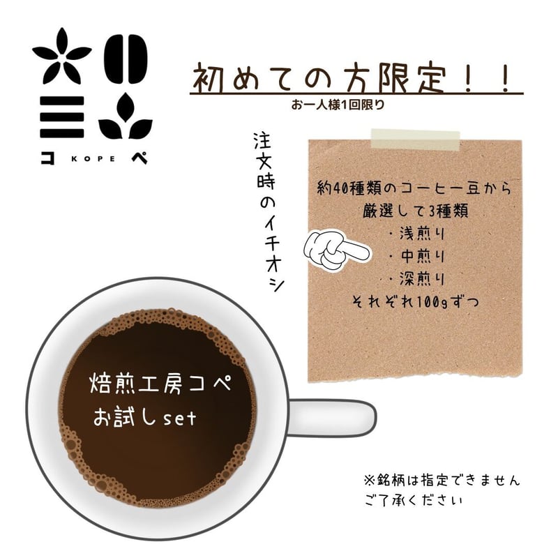 お一人様1回限り！！お試しセット 100g×3袋｜送料無料 