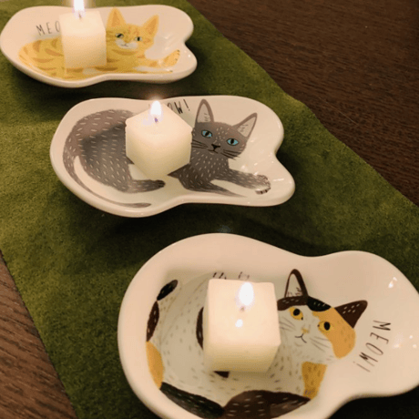 MEOW!MEOW!ねこ皿3点セット【GIFT SET】