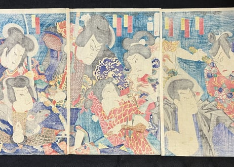 Kijutsushichihukujin・Kunichika Toyohara/奇術七福人-豊原国周