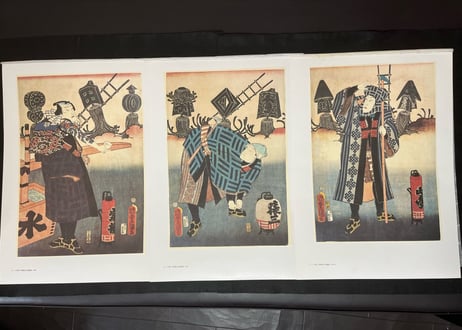 Culture of Firemen in Style /火消し風俗伊達姿