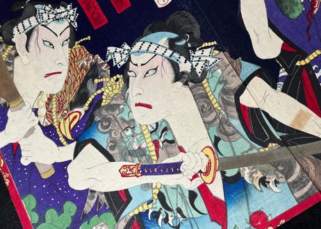 勢立東水滸伝/豊原国周