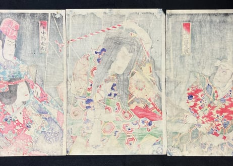 Tsuchigumo・KunichikaToyohara/土蜘蛛-豊原国周