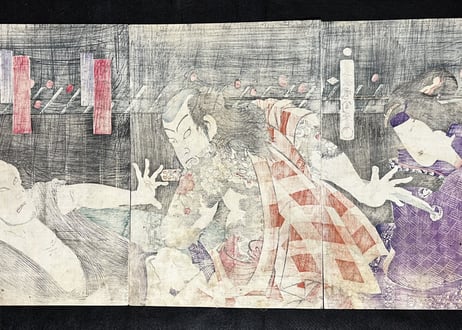 NatsumatsuriNaniwakagami・Kunichika Toyohara/夏祭浪花鑑-豊原国周