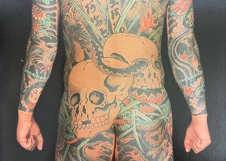 Japanese tattoo artist HORIHIDE‘s world/彫秀　刺青集・彫勇