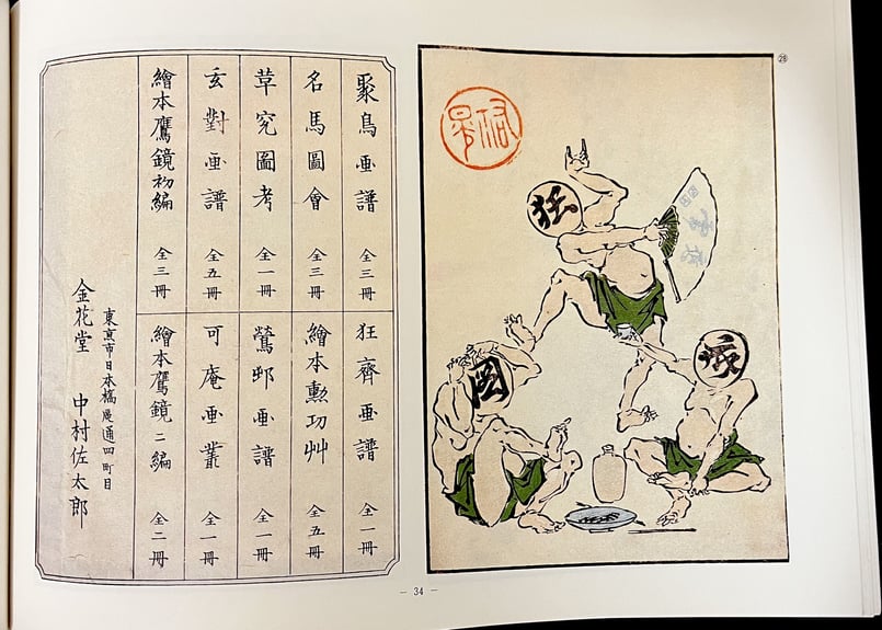 狂斎画譜(1860) | 天獄堂 狂斎画譜(1860) | 天獄堂