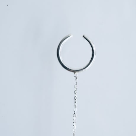 rain chain ear cuff / SLV