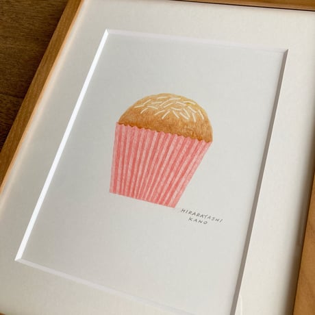 原画『ココナッツのカップケーキ』