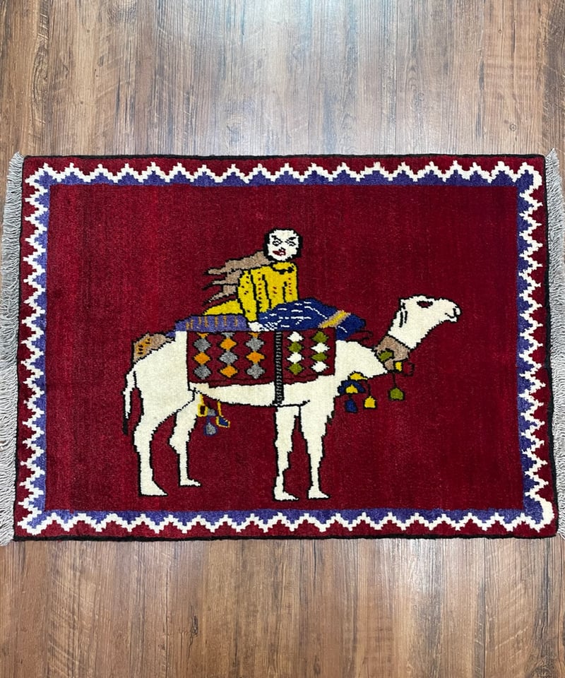 新品 手織り ペルシャ絨毯 シラーズ 茜色 | SASANIAN RUGS ペルシャ