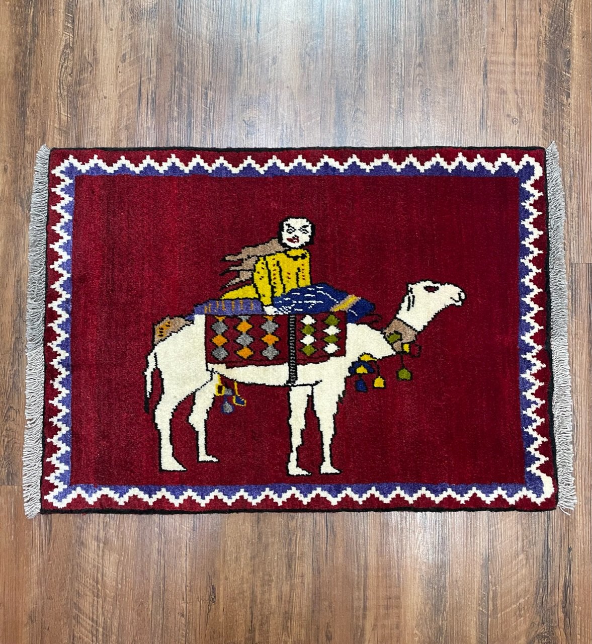新品 手織り ペルシャ絨毯 シラーズ 茜色 | SASANIAN RUGS ペルシャ