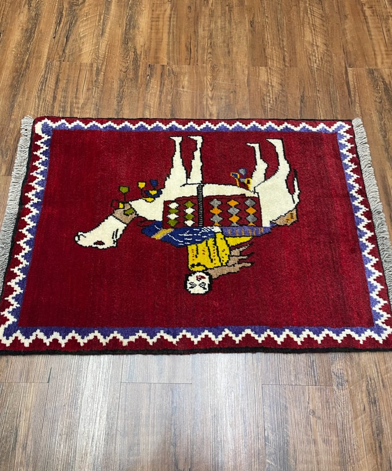 新品 手織り ペルシャ絨毯 シラーズ 茜色 | SASANIAN RUGS ペルシャ