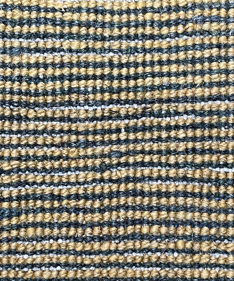 新品 ペルシャ絨毯 手織り ギャッベ 43×39cm 緑 ライオン