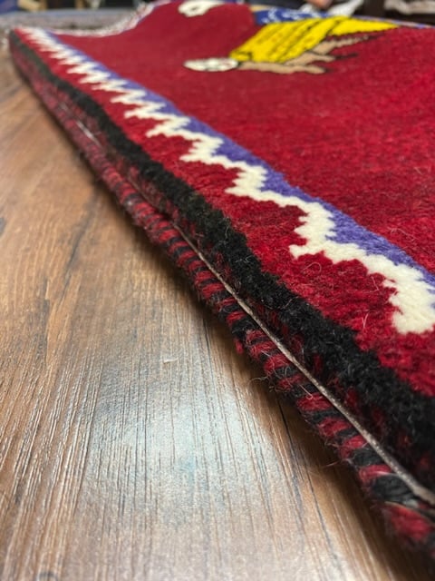 新品 手織り ペルシャ絨毯 シラーズ 茜色 | SASANIAN RUGS ペルシャ