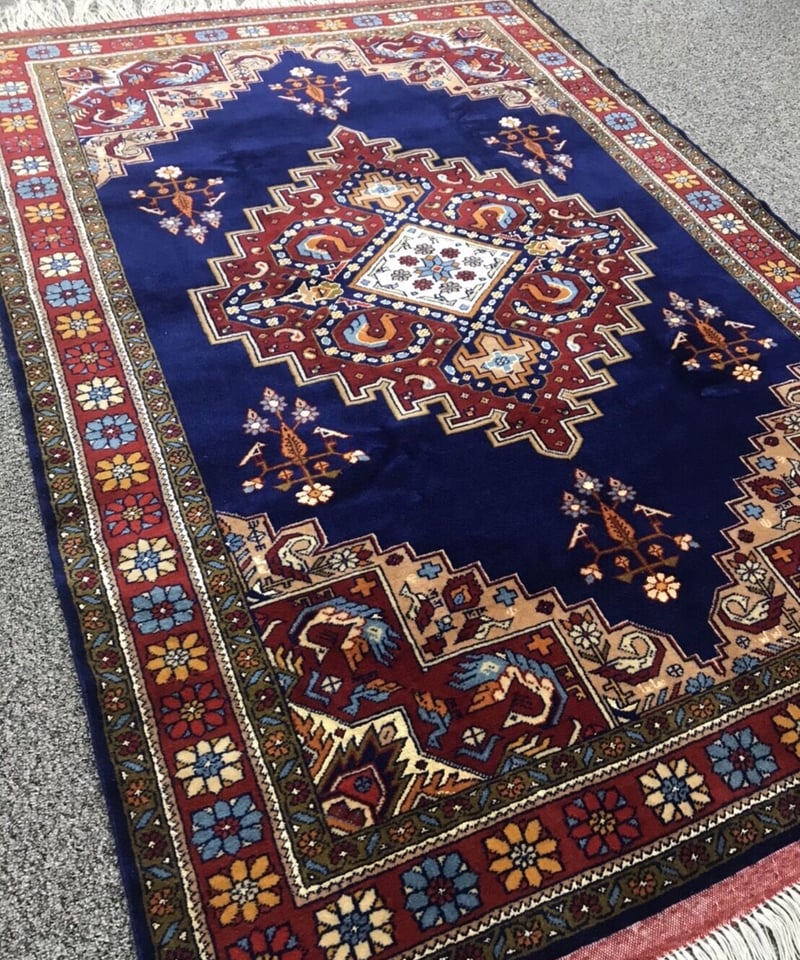 167×124cm 手織りペルシャ絨毯 カシュガイラグ トライバルラグ fit=scale-down,w=1200