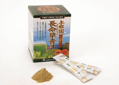 沖縄の長寿パワーが凝縮　　　　　　　　　　　　　　　■与那国長命草青汁　　　　　　　　　　　　（3g×30包）　約1ケ月分